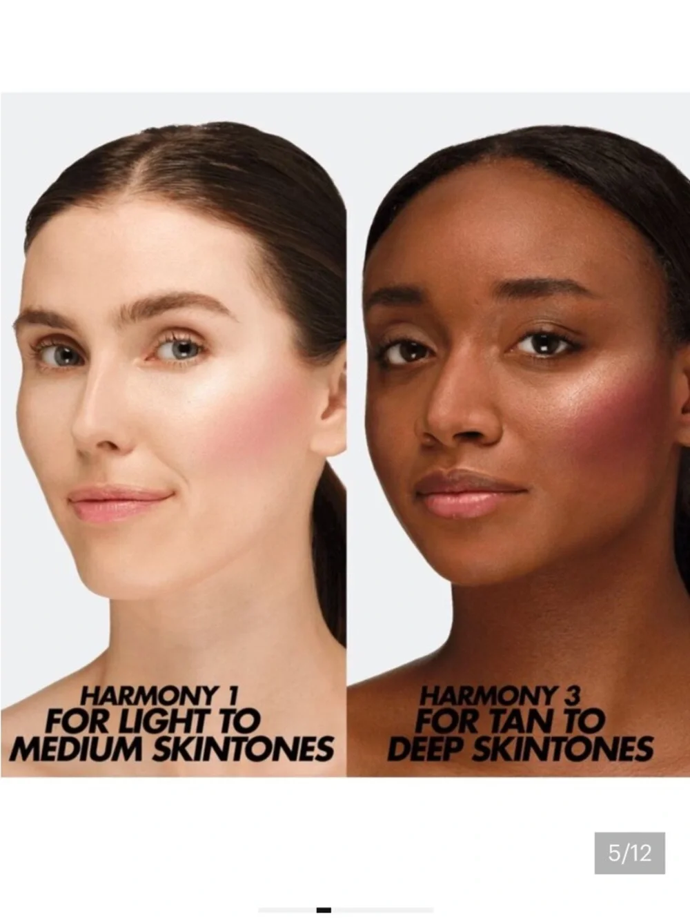 NEW Make Up For Ever HD Skin Face Essential Face & Cheek Palette Medium to Dark